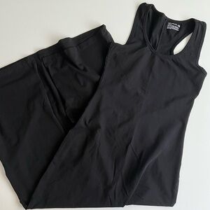 pact maxi dress, black, xs